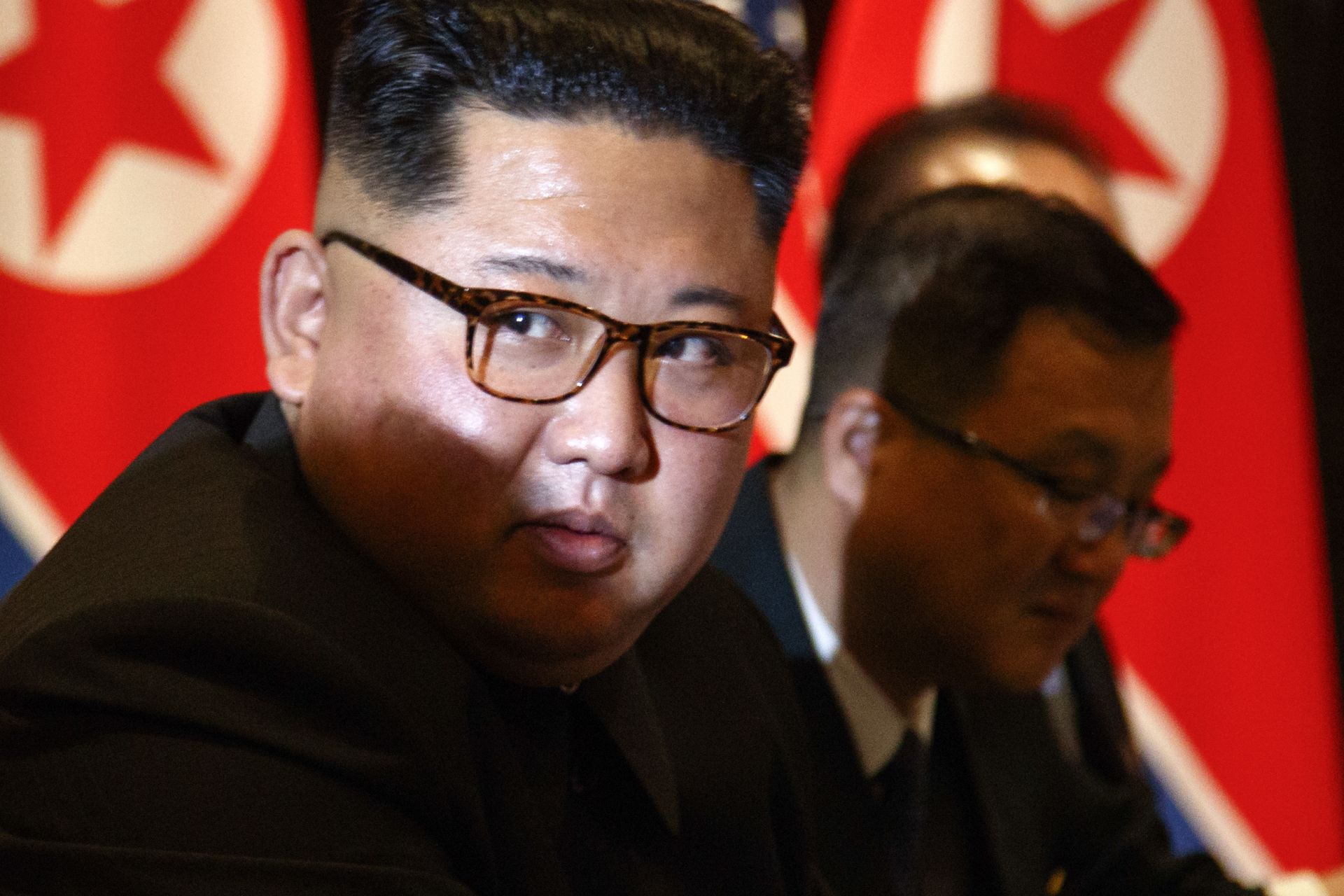 Ким Чен - ун на срещата с Тръмп
