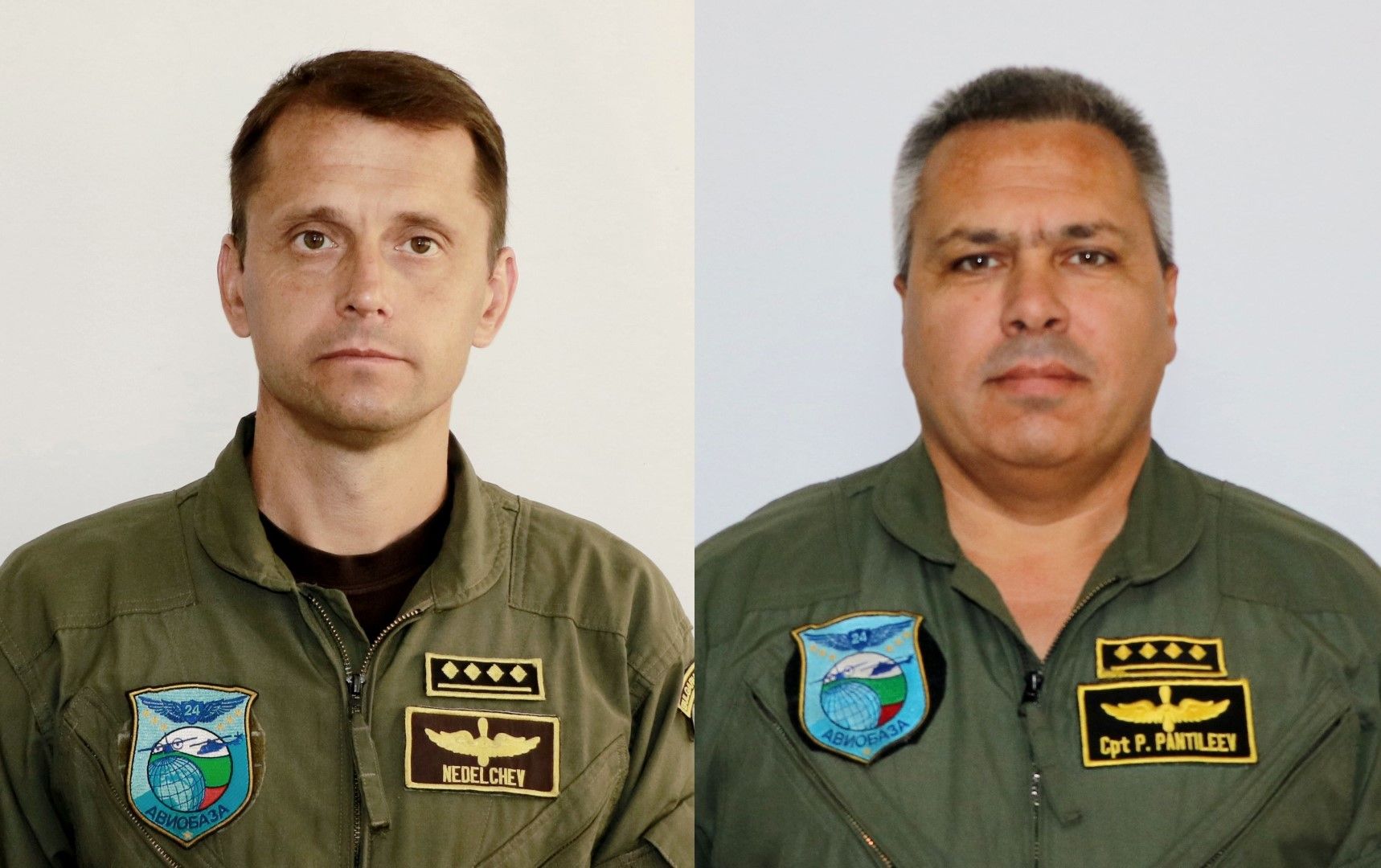 Капитан Стоян Неделчев и капитан Пламен Пантелеев загинаха при катастрофата