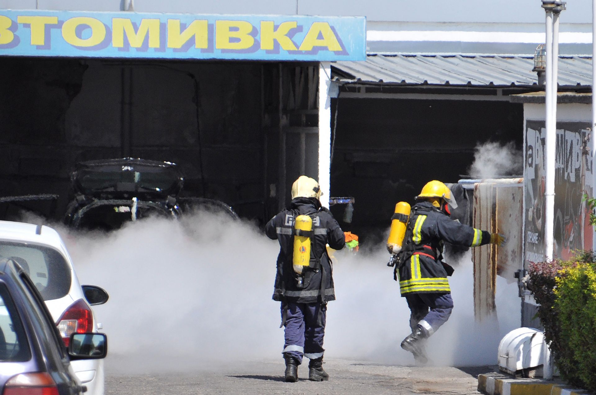 Пожарната е обезопасила теч на газ от бензиностанция в Хасково