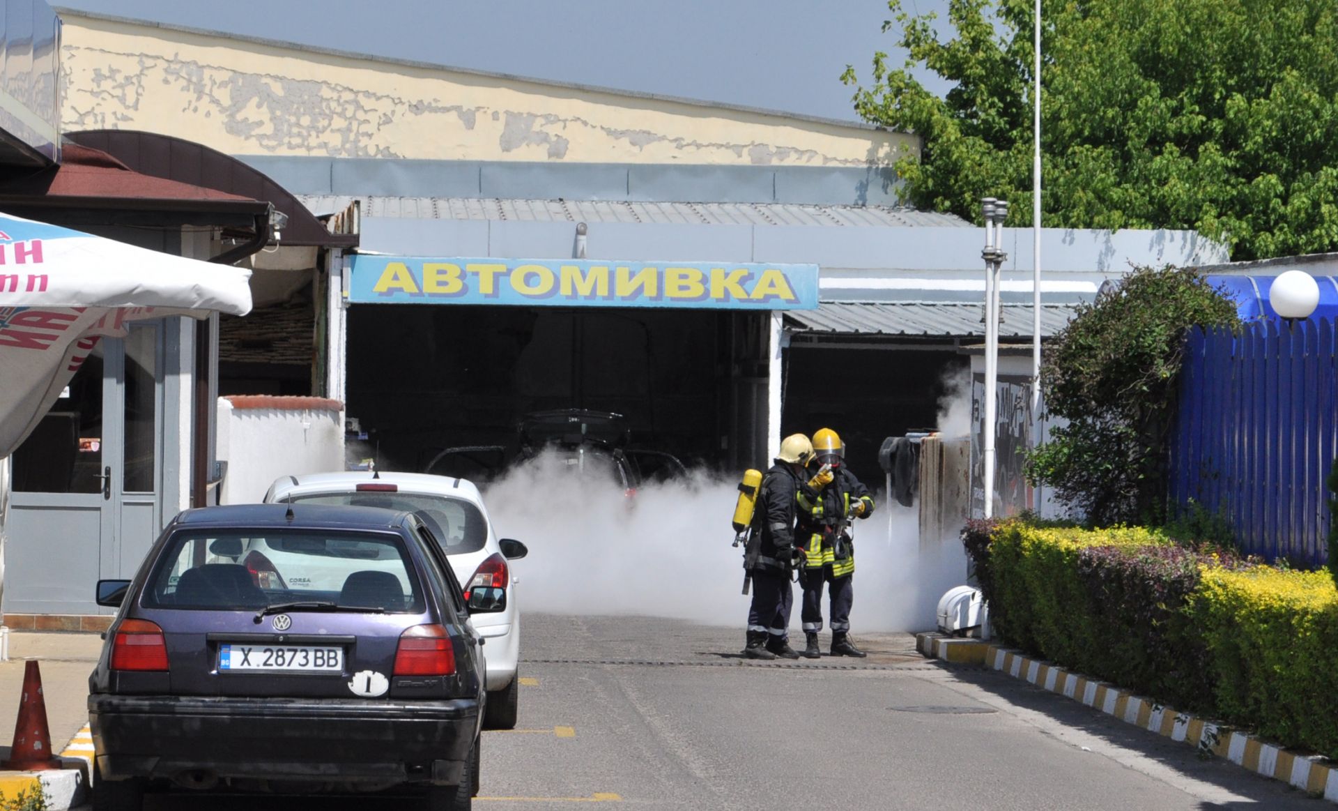 Пожарната е обезопасила теч на газ от бензиностанция в Хасково