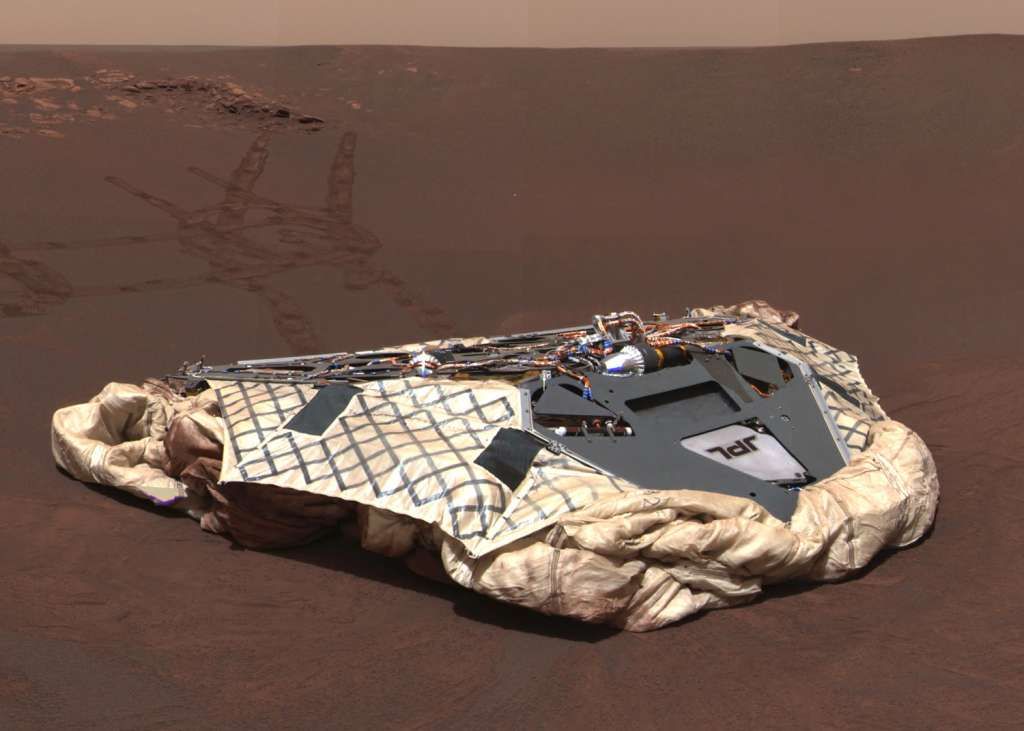 Платформата, приземила "Опортюнити" на Марс