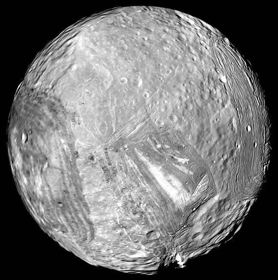 Луната на Уран - Миранда