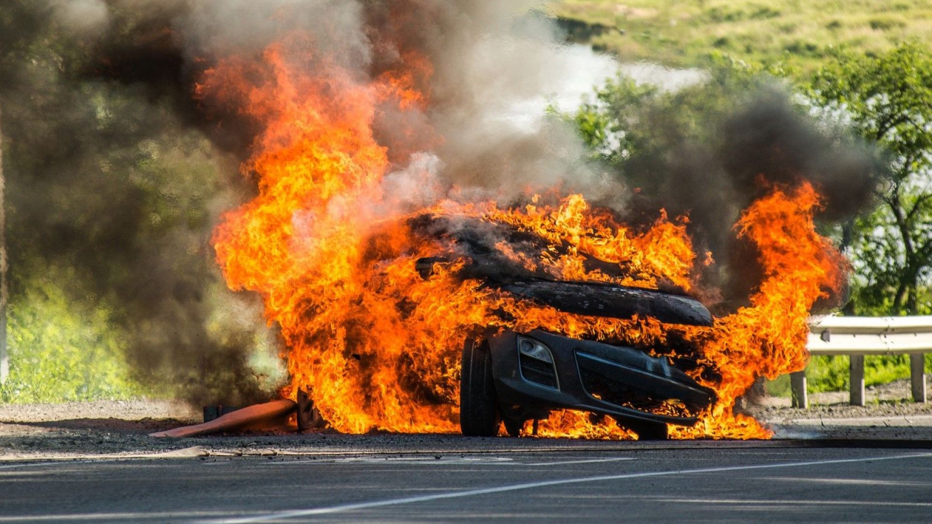 Курсант от НВУ Васил Левски е спасил жена при катастрофа