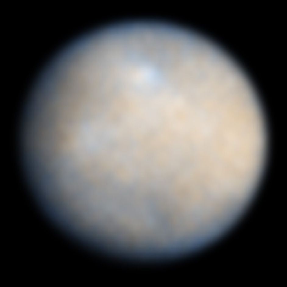 Церера, заснета от телескопа "Хъбъл"