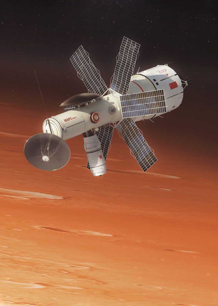 Корабът, предназначен за облитане около Марс