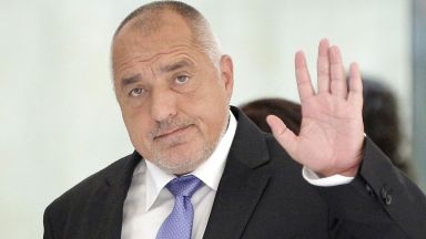 Премиерът Бойко Борисов който се лекува от коронавирусна инфекция след