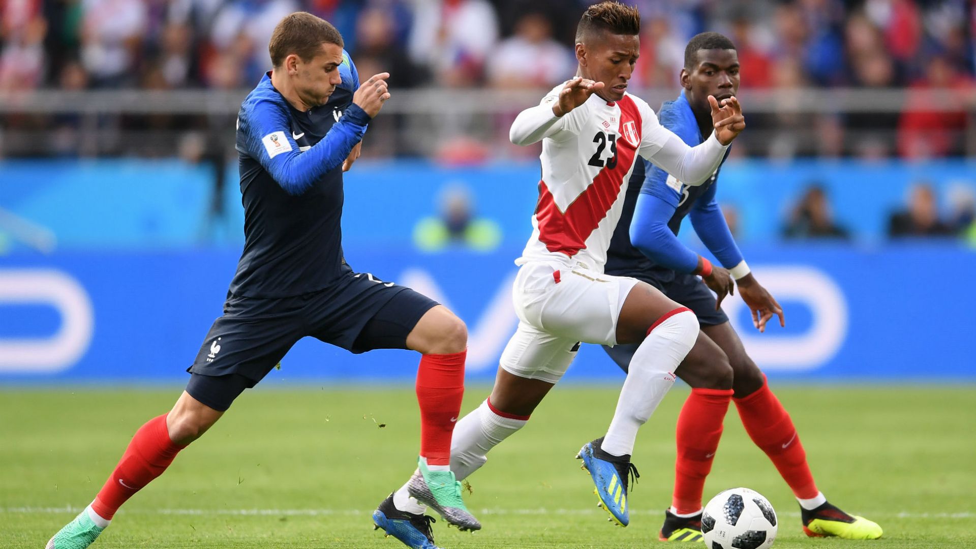 Франция - Перу 1:0 (статистика)