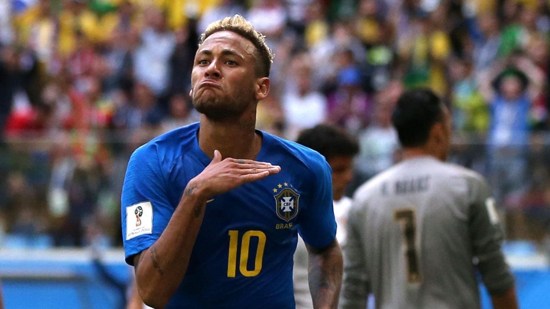 Два късни гола спасиха Бразилия от "болестта на фаворитите"