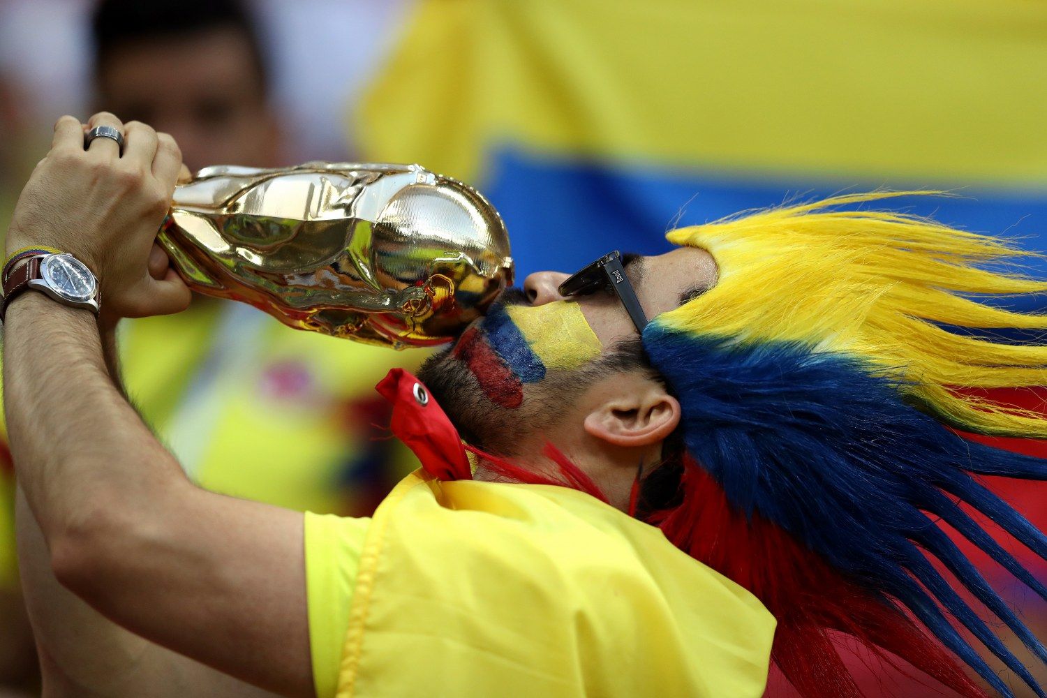 Колумбия още е в играта! Целувай купата, човече - все още има надежда и Хамес, Тигъра Фалкао и останалите да докоснат устни до малката златна статуетка!