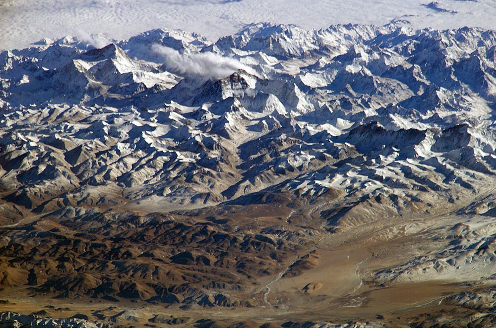 Хималаите от МКС