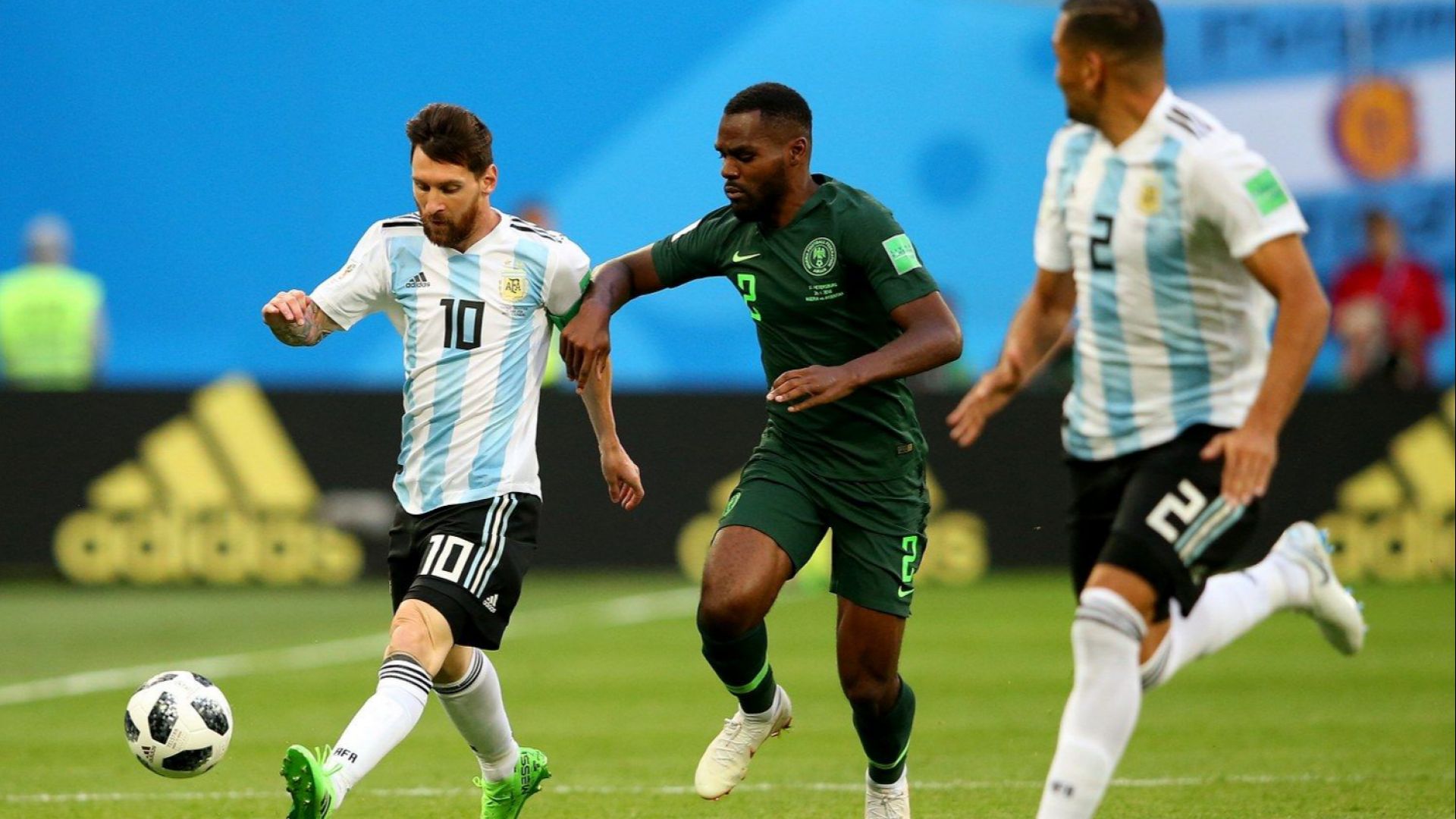 Нигерия - Аржентина 1:2 (статистика) 