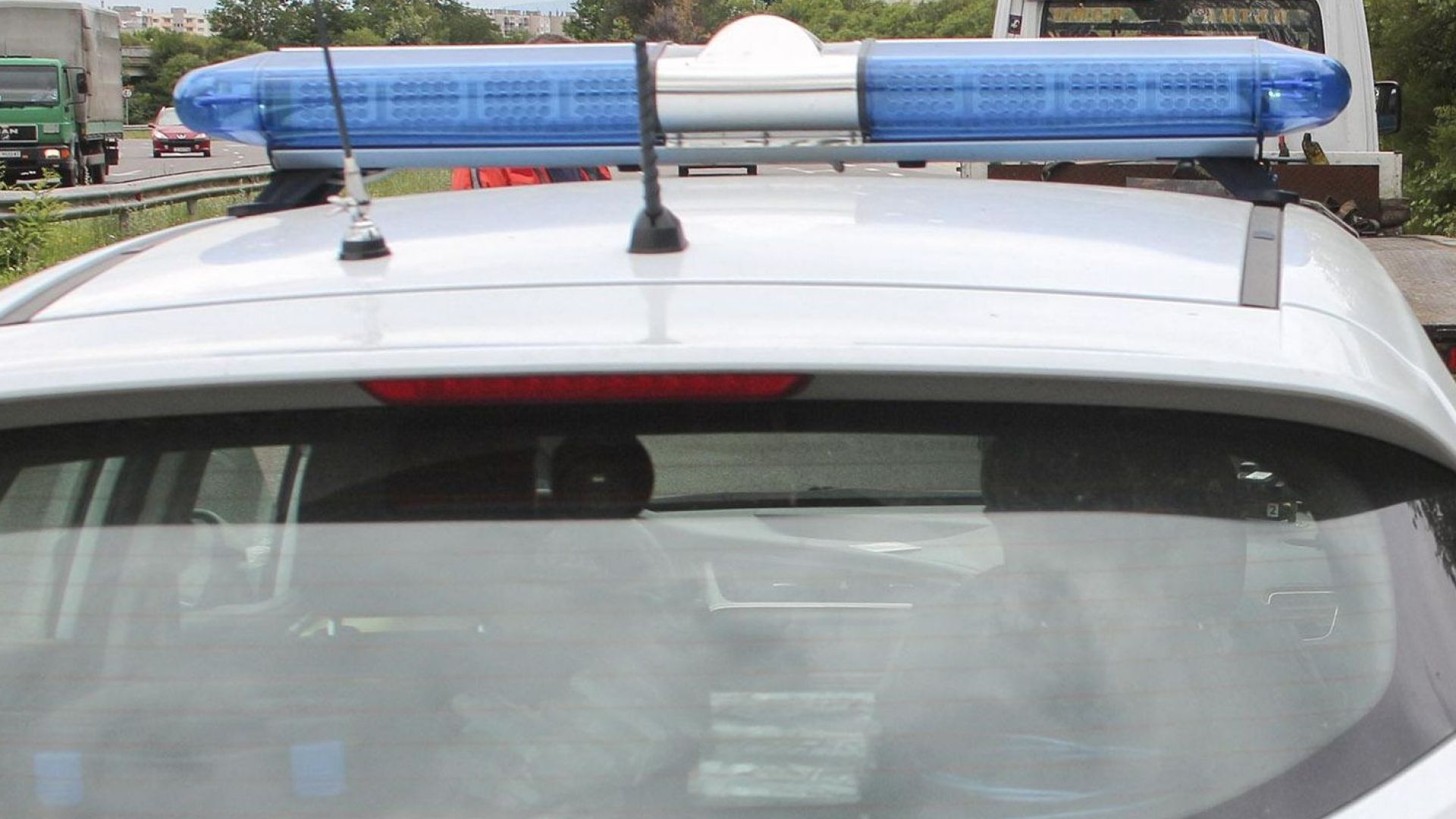 В истински екшън се превърна авария на турски тир край