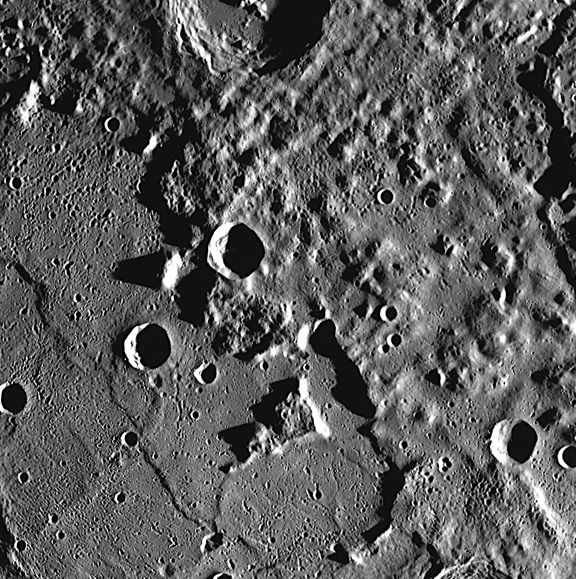 Caloris Montes на Меркурий