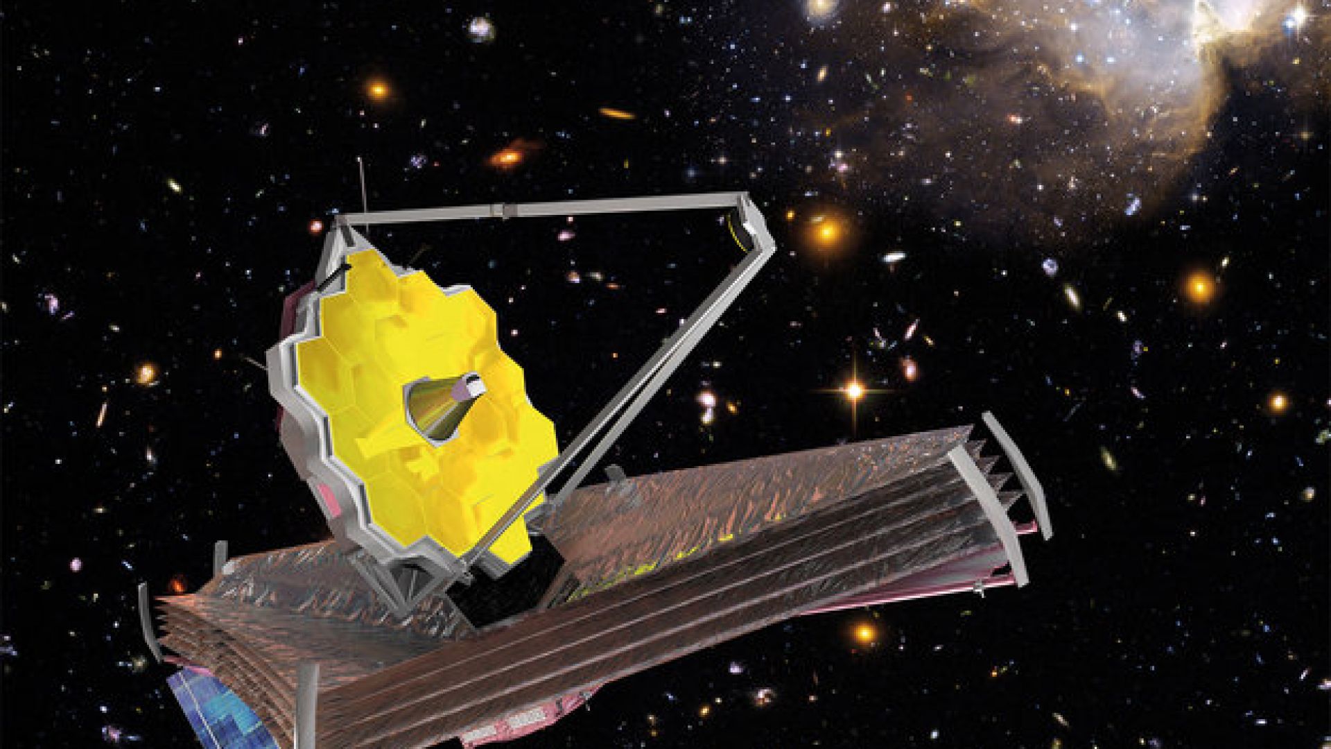 Телескопът "Джеймс Уеб" регистрира галактически дим в далечната вселена 