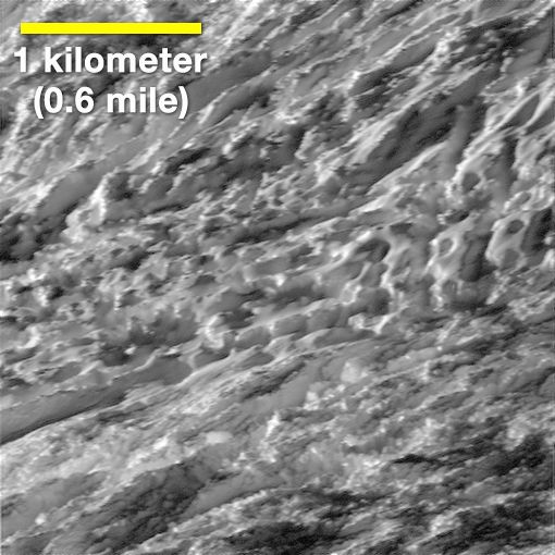 Повърхността на Енцелад 
