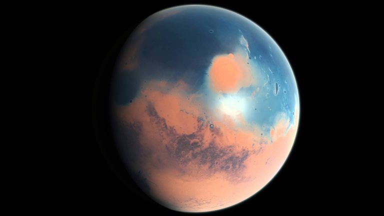 Китай обяви, че Марс дълго време е бил "синя планета"
