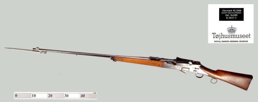 Самозарядната пушка Madsen M1896