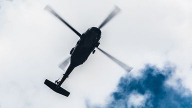 Вертолетът на руския президент Владимир Путин е попаднал в епицентъра