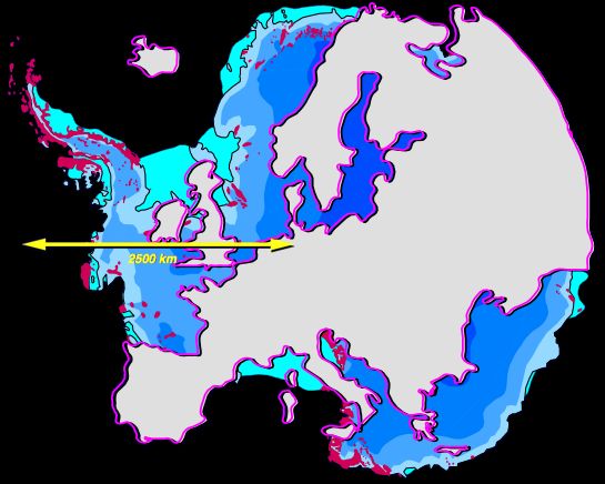 Любопитно: Антарктида, наложена на картата на Европа