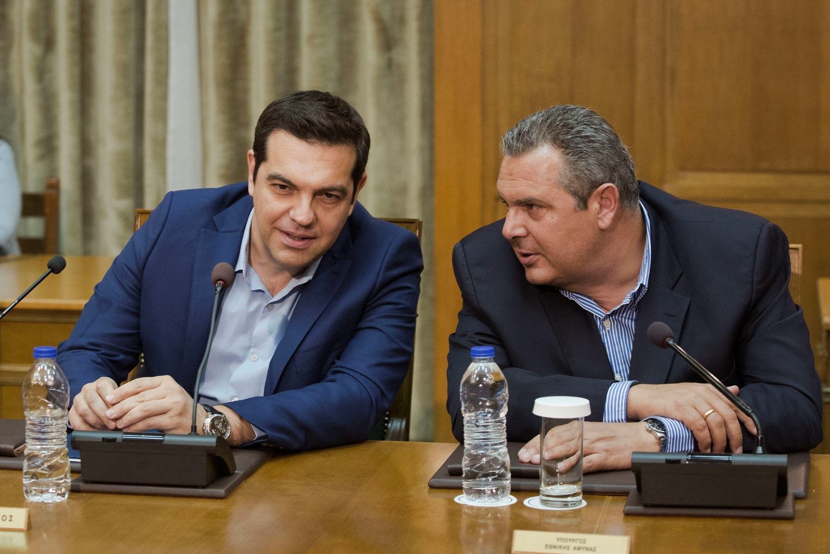 Ципрас и Каменос с различни позиции за споразумението със Скопие