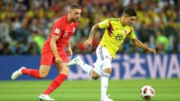 Колумбия - Англия 1:1 (3:4 след дузпи)