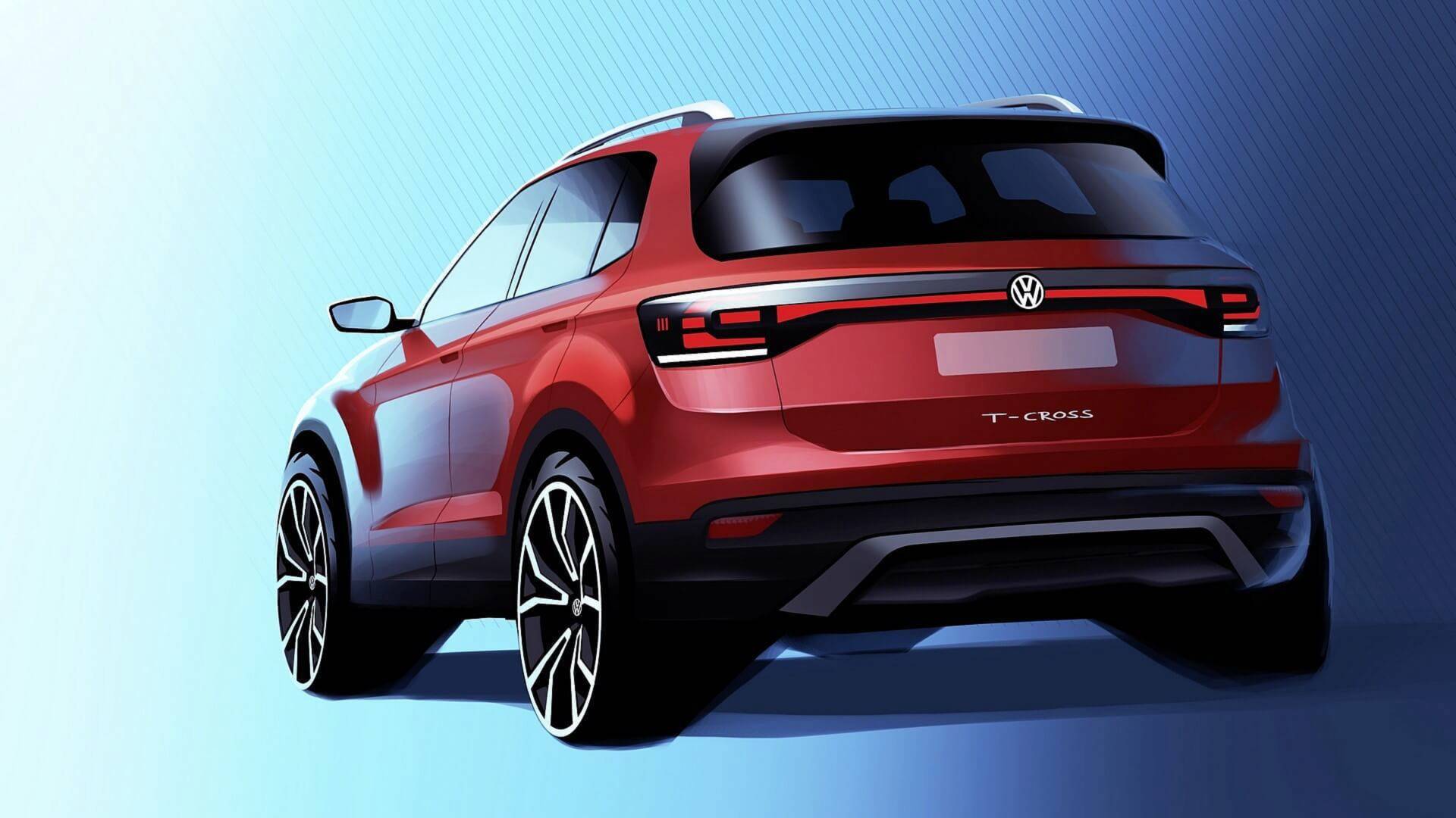 Volkswagen показа най-малкия си кросоувър на видео