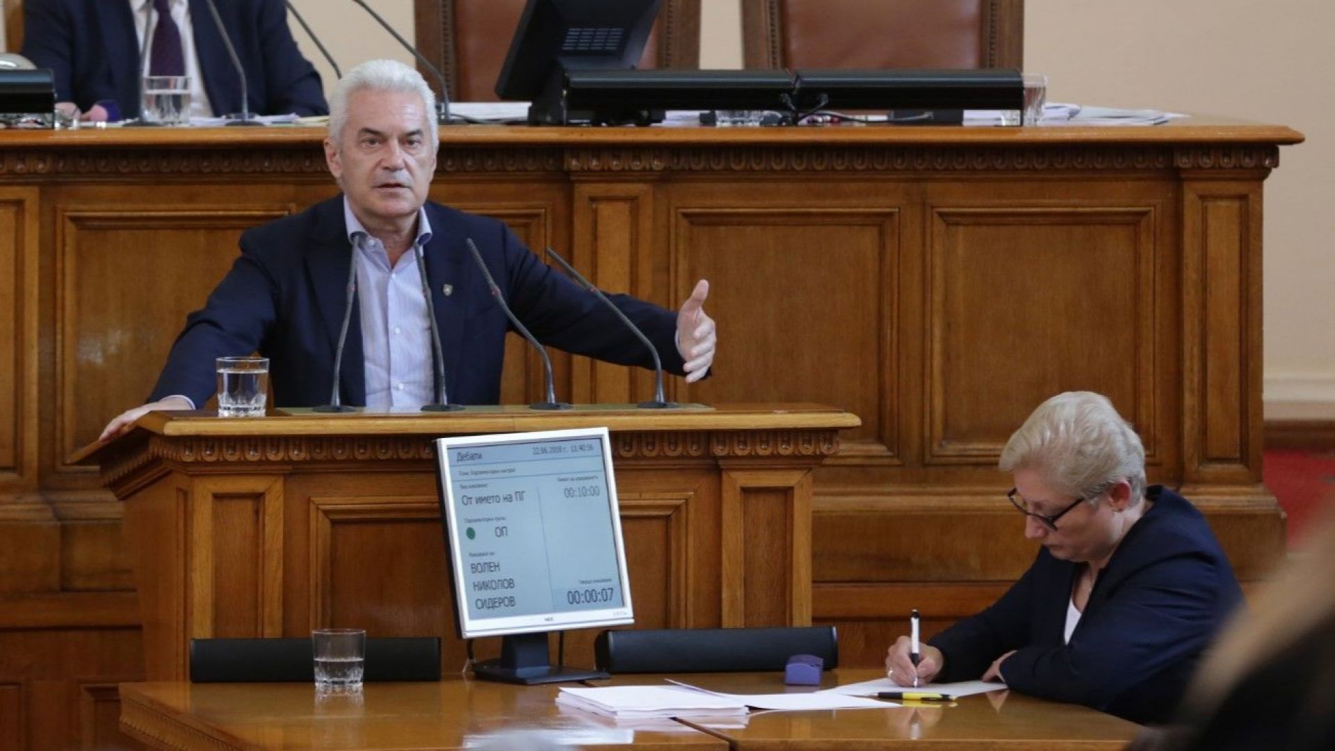 На заседание на Политическия съвет на коалиция Обединени патриоти