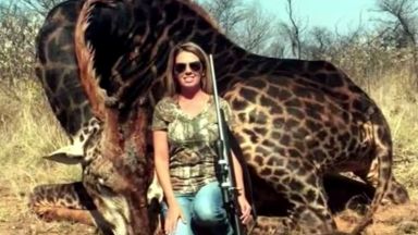 Американка, убила рядък черен жираф в Африка, възмути света