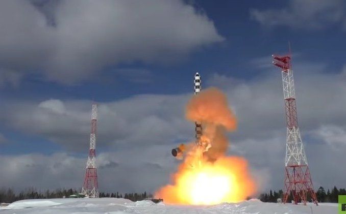 "Сармат" е най-новата руска балистична ракета