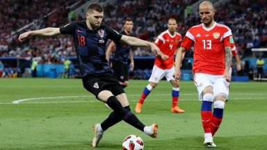 Русия - Хърватия 2:2 (статистика)