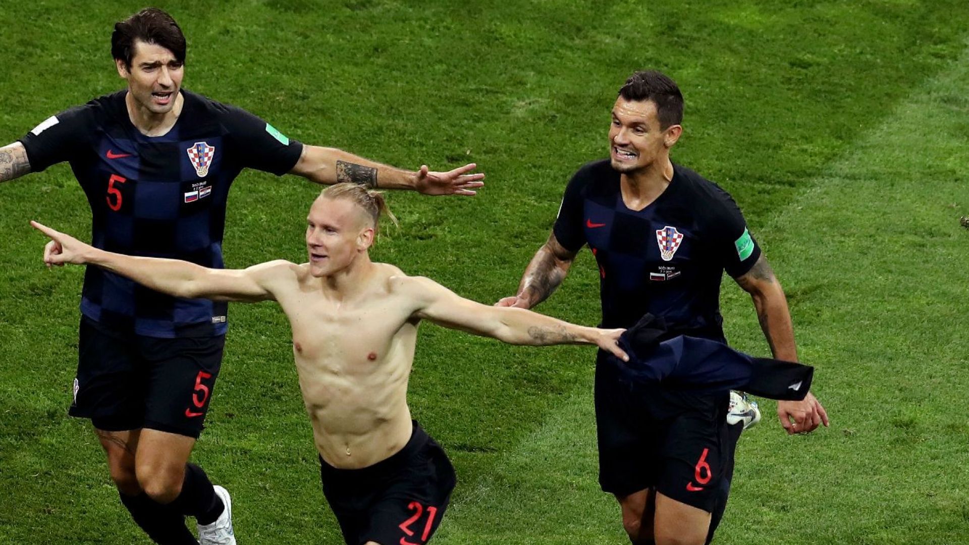 Хърватски играч посвети победата на Украйна