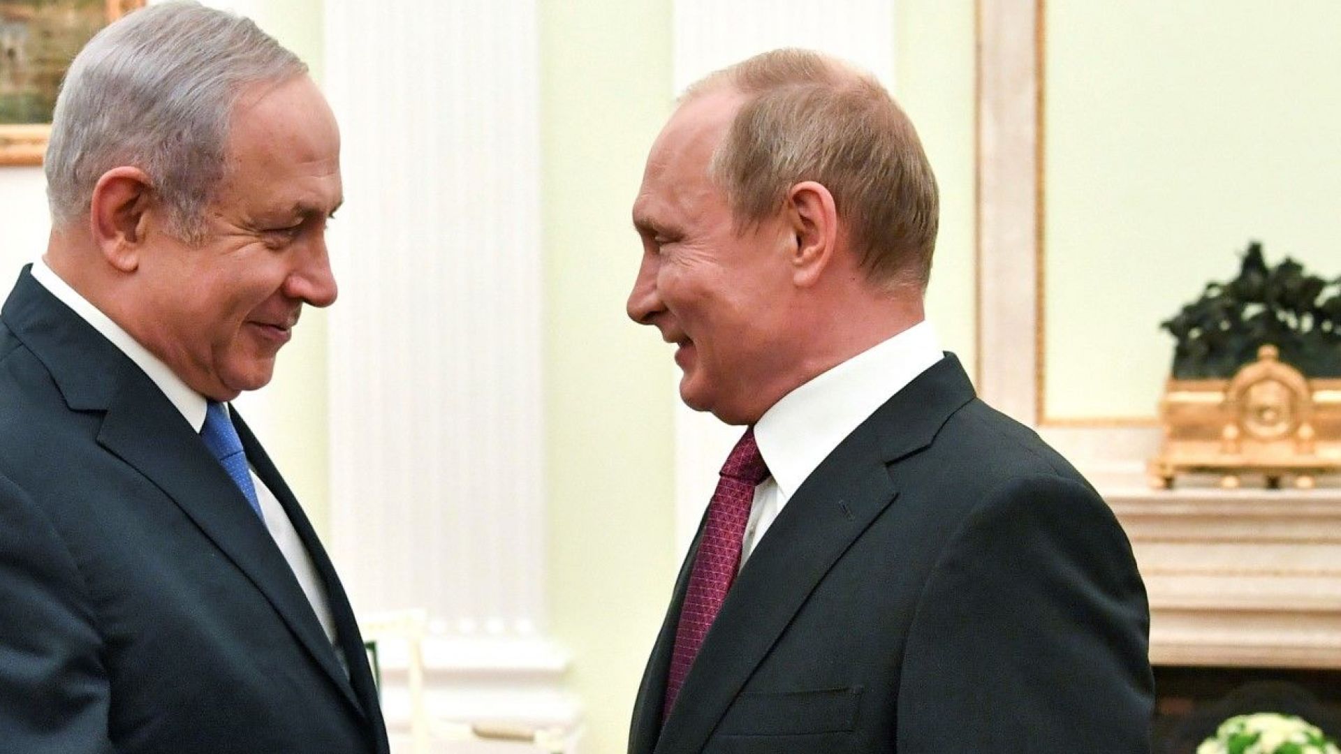 Руският президент Владимир Путин заяви на премиера Бенямин Нетаняху че