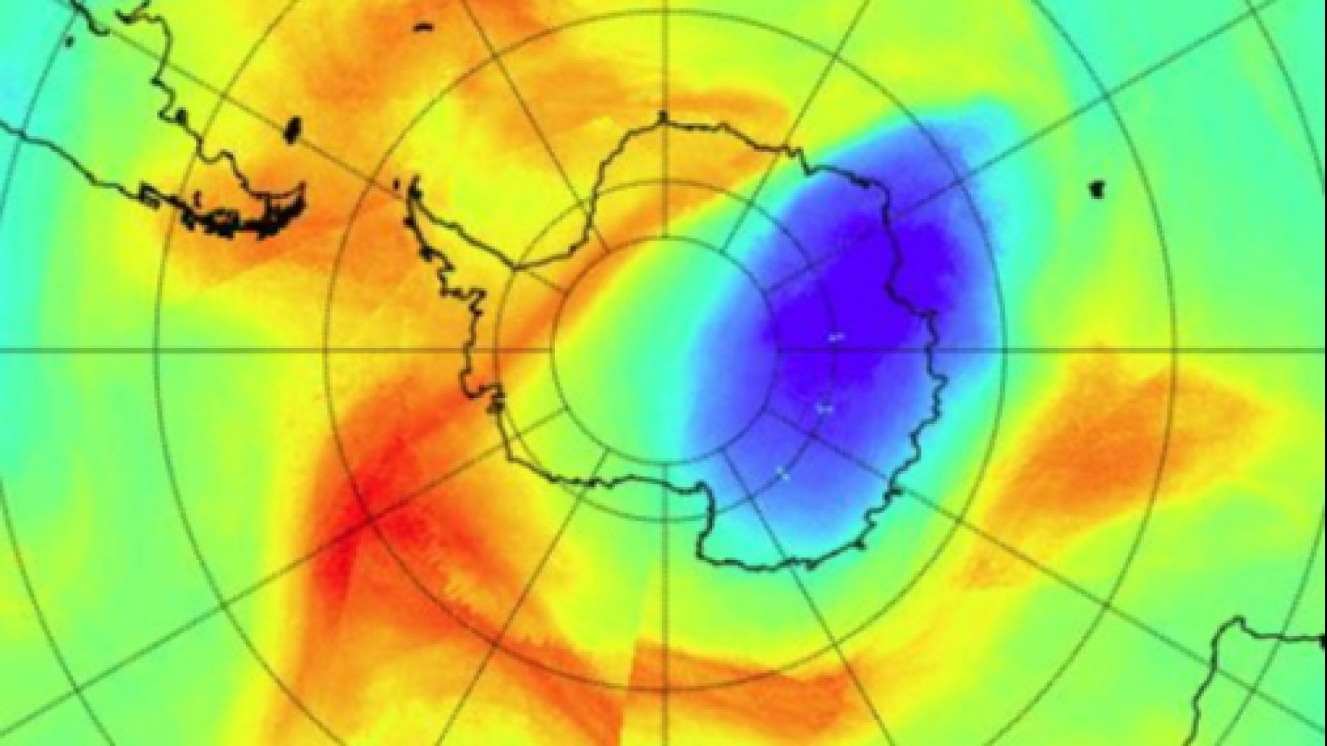 Озоновата дупка над Антарктида се затвори