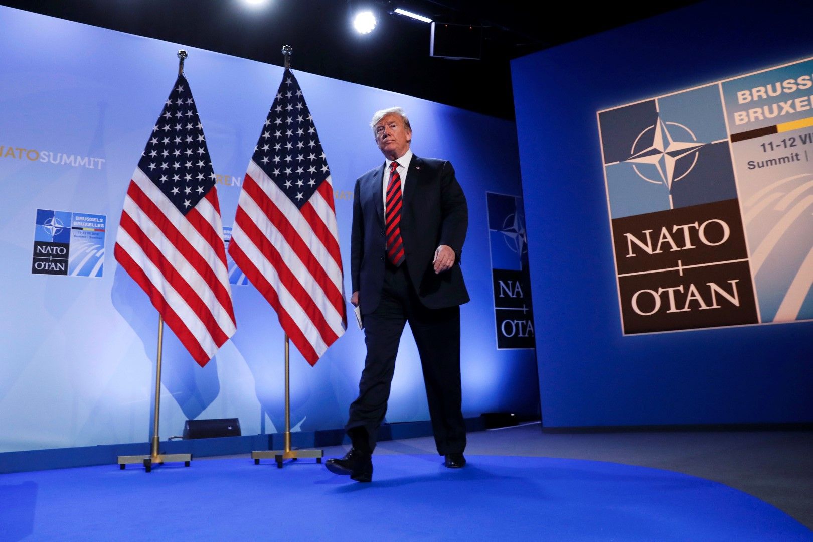 Доналд Тръмп остана доволен от срещата си с лидерите на държавите от НАТО
