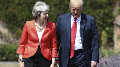 Тръмп и Мей се разбраха за търговско споразумение след Брекзит