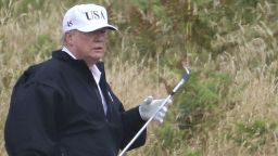 Тръмп отрече на голф игрището му в Маями да има дървеници