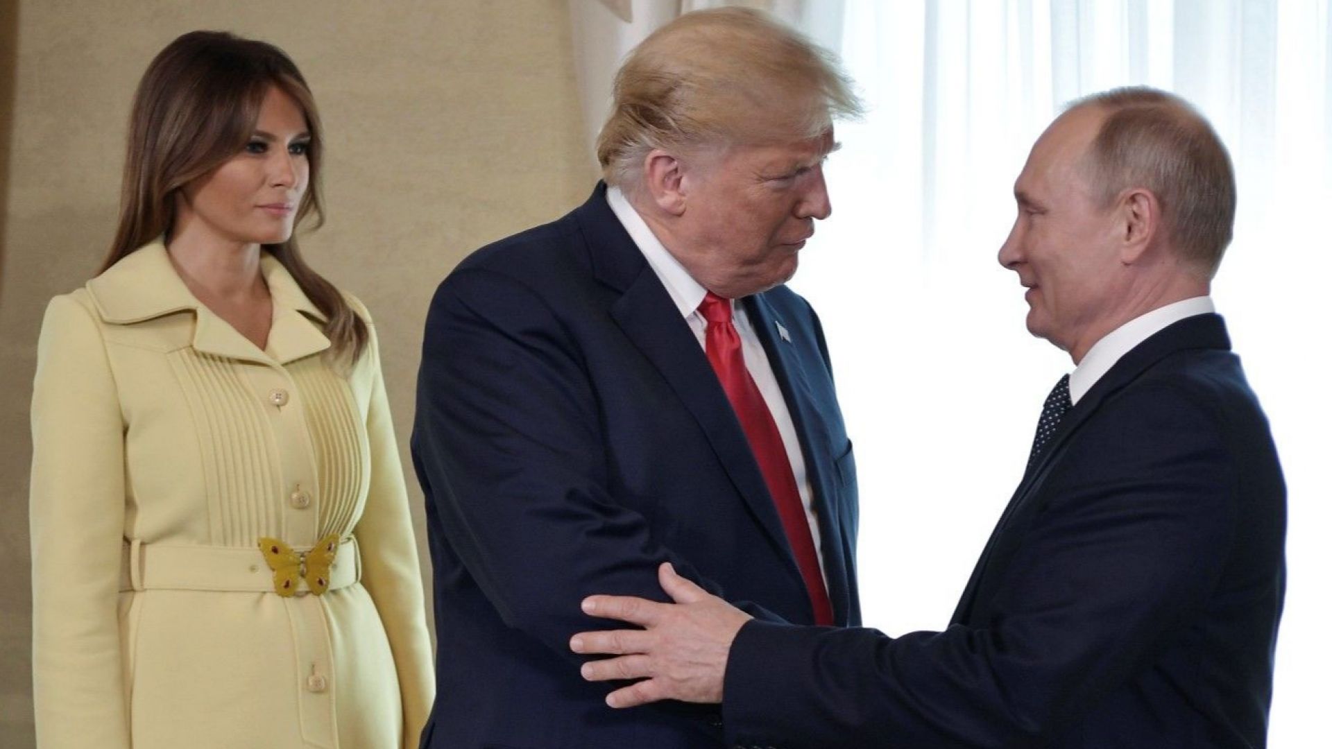 Мелания до Тръмп за срещата с Путин (снимки)