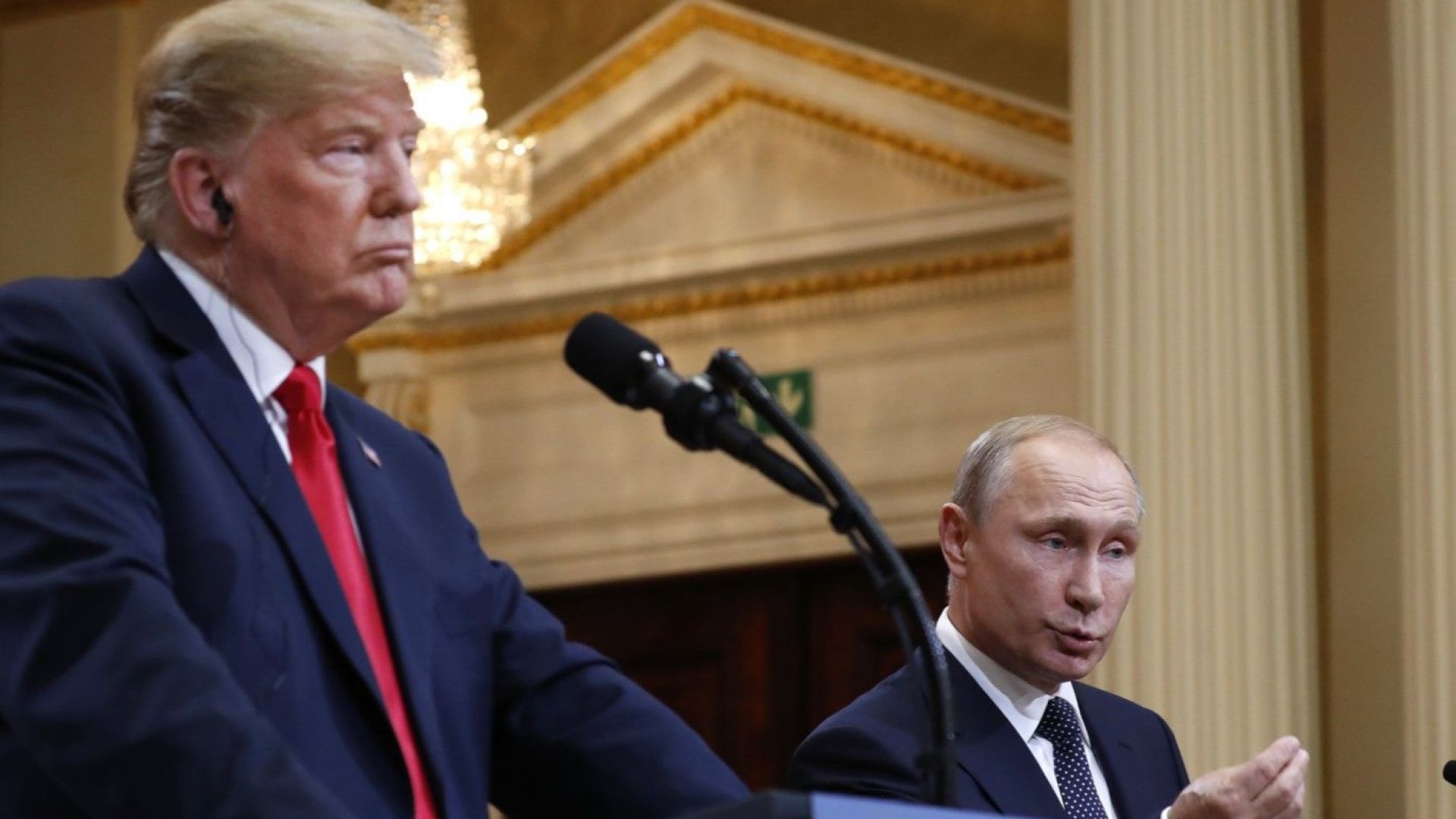 На 11 ноември американският президент Доналд Тръмп и руският му