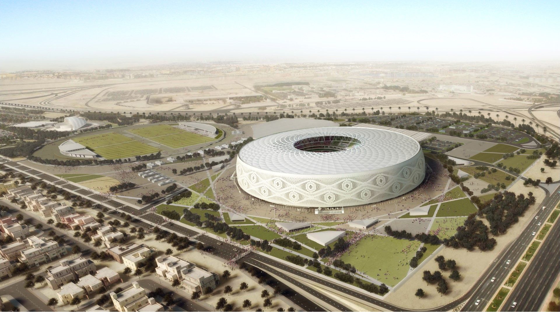  Al Thumama Stadium, Доха