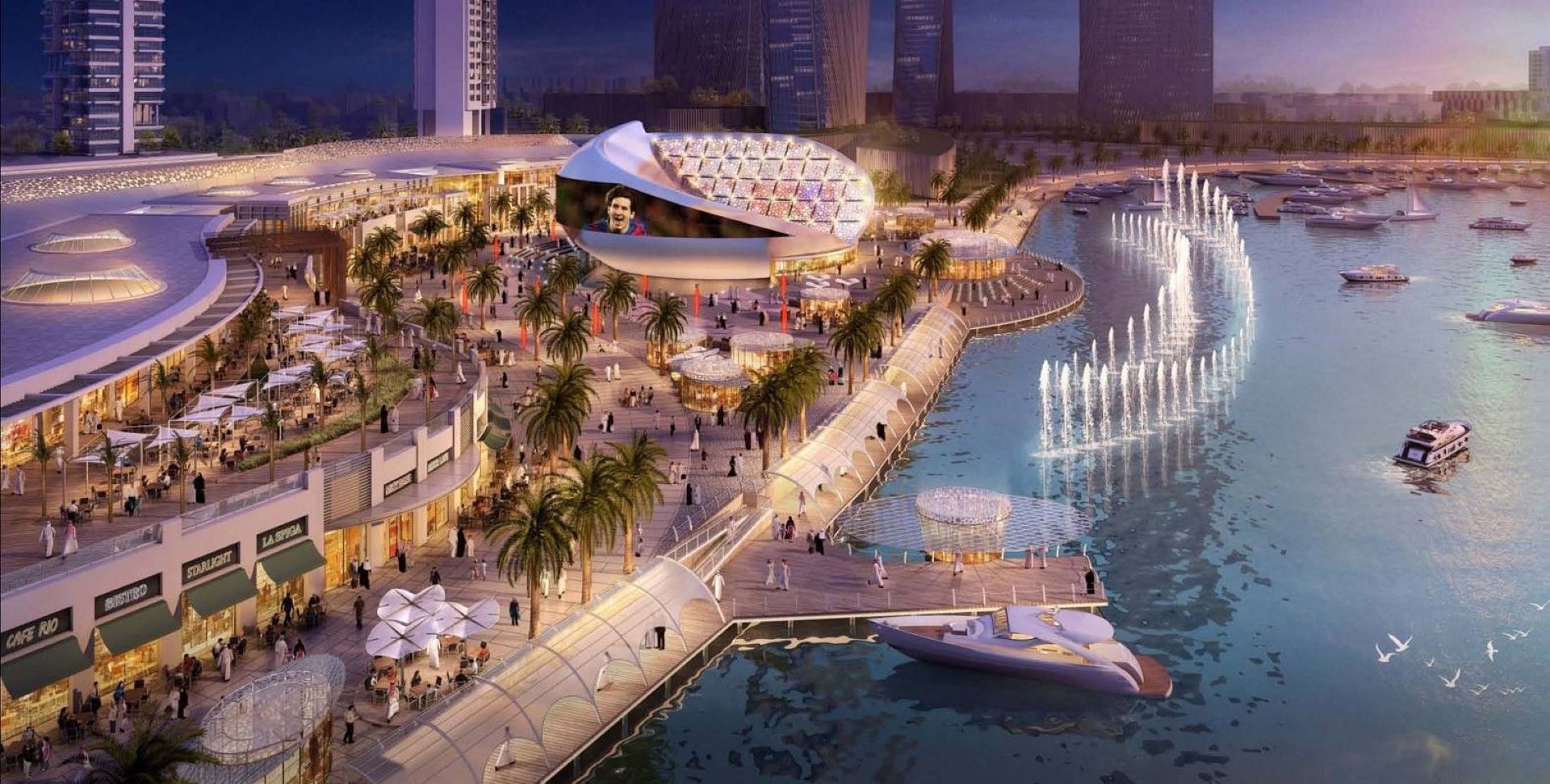Катар, както би следвало да изглежда през 2022.
