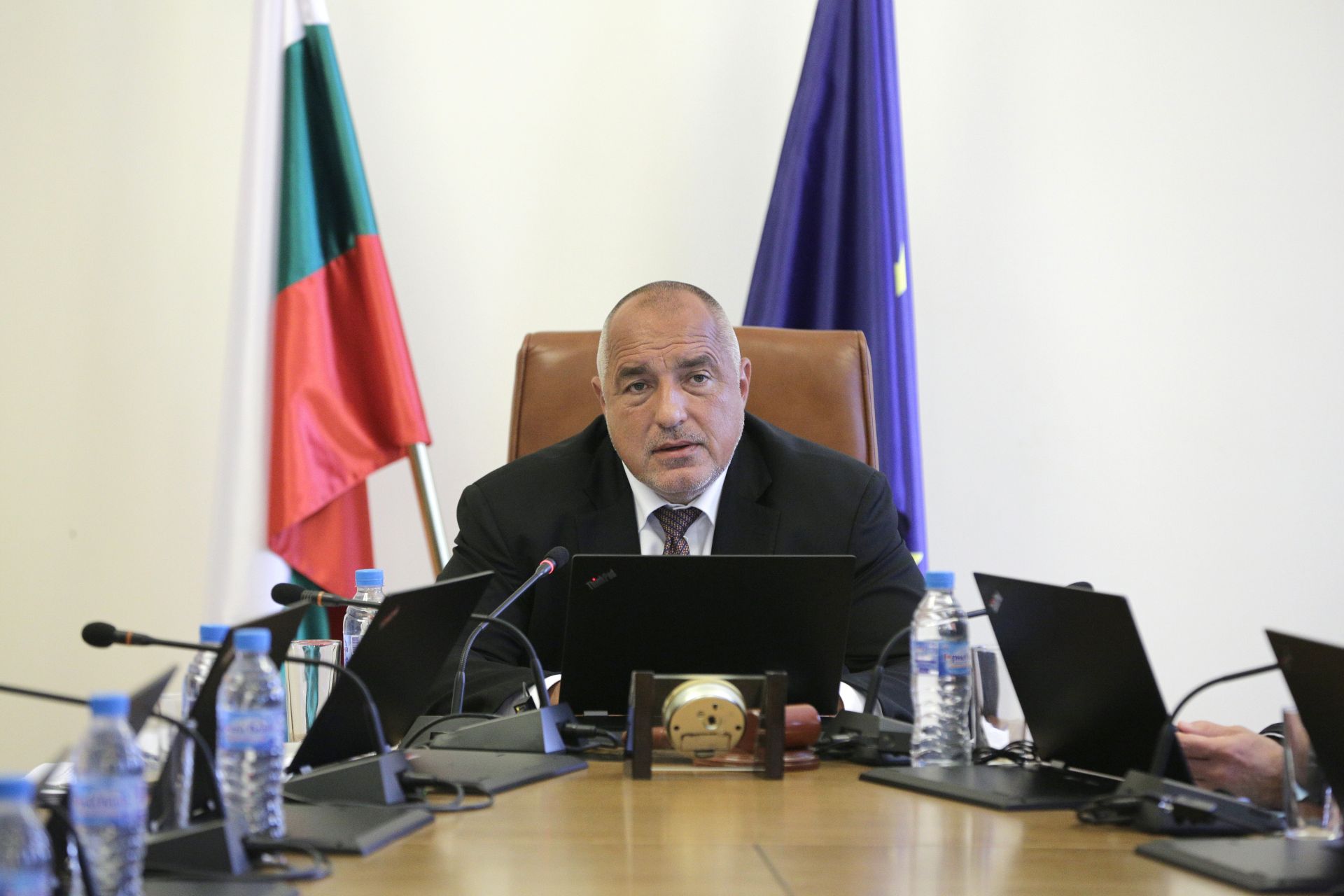 Бойко Борисов на заседание на Министерски съвет