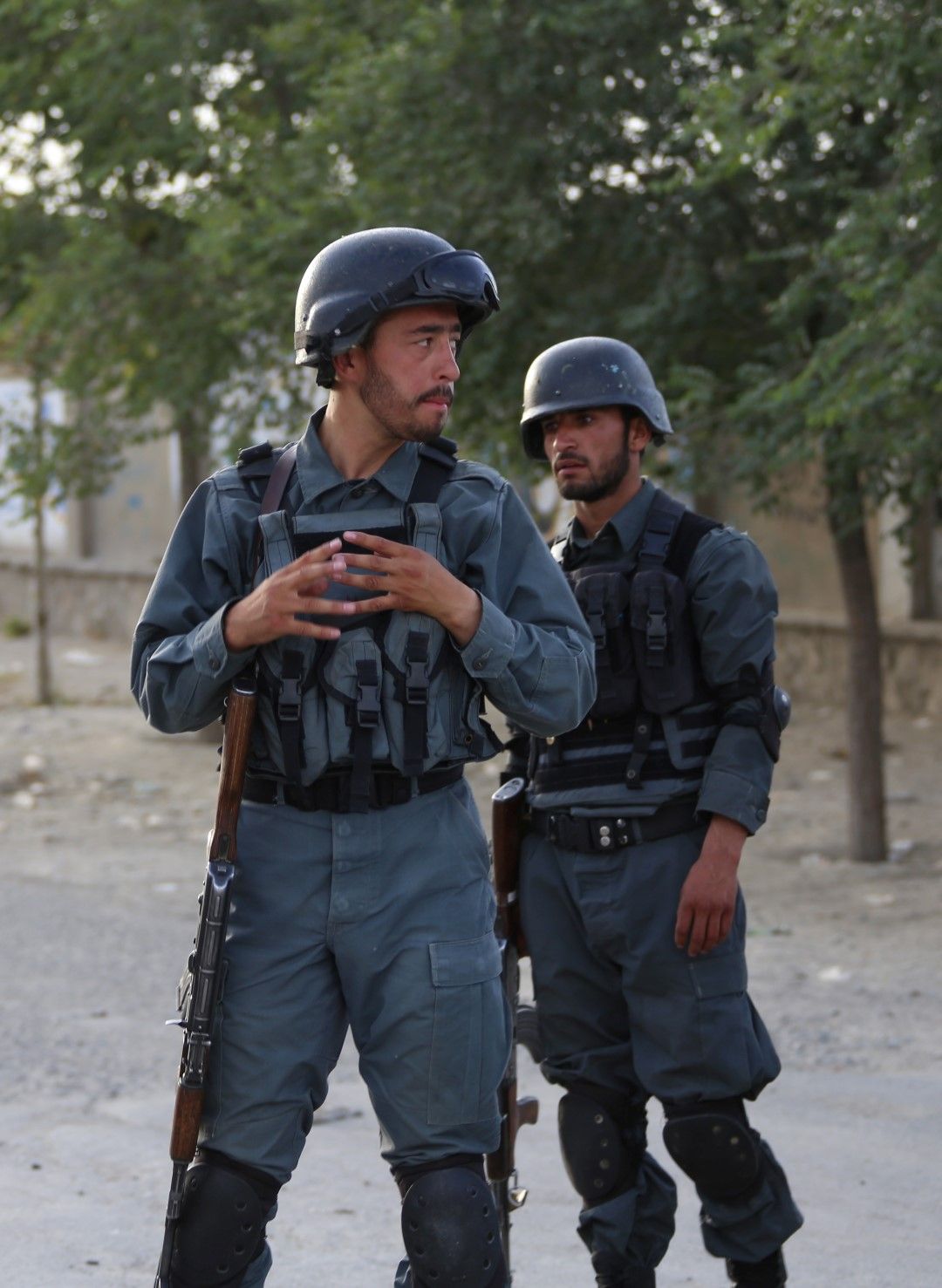 Афганистанската полиция отново беше вдигната на крак