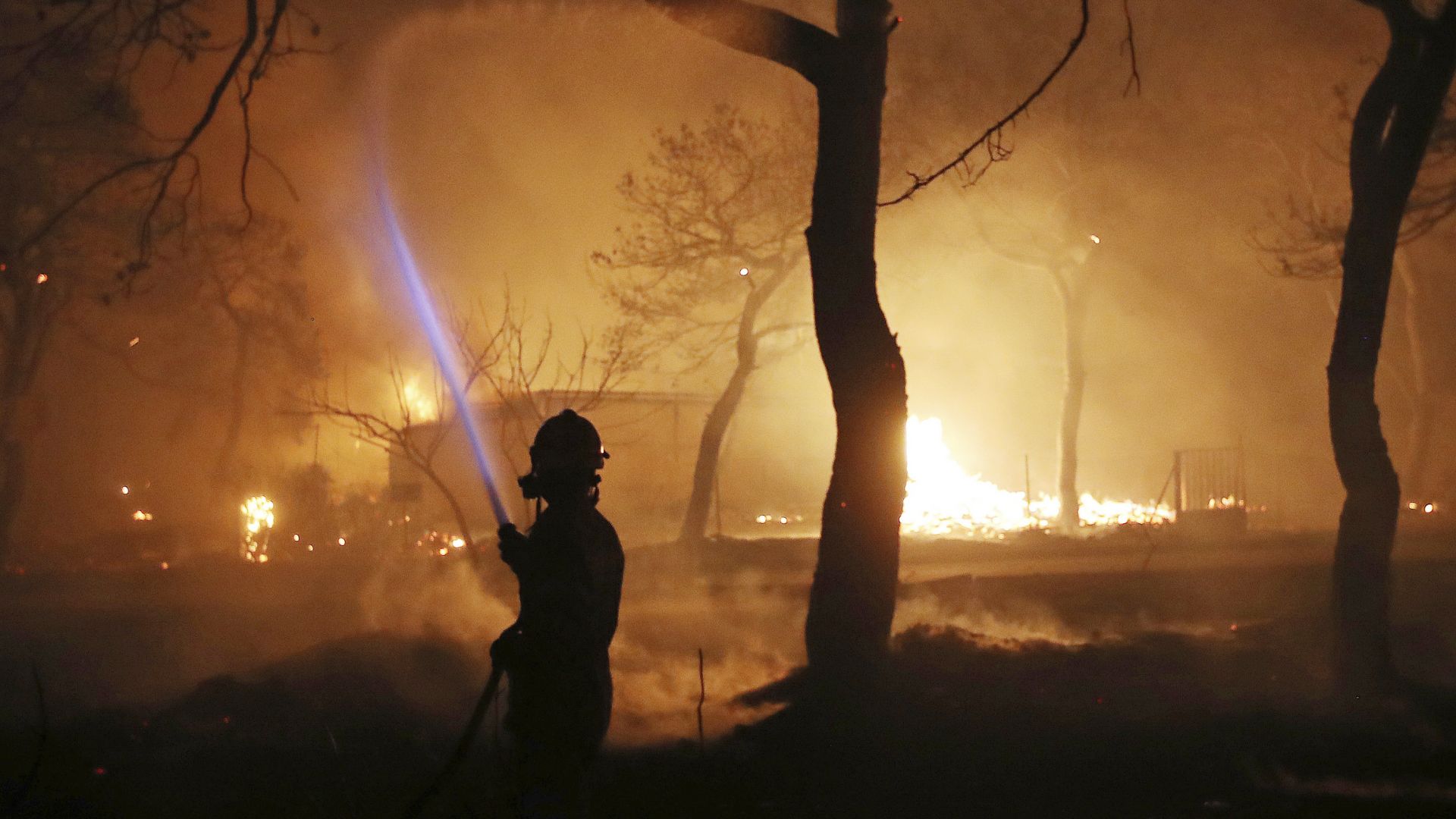 Задържаха 4-ма заподозрени, че са подпалили един от пожарите в Гърция