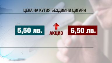 Депутатите гласуват промяната в акциза за бездимните цигари