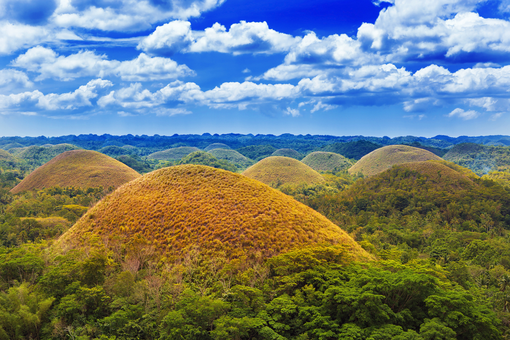 Шоколадовите хълмове на Филипините (снимки)