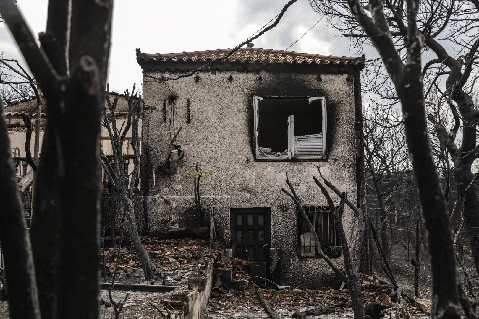 Броят на жертвите от горските пожари близо до Атина се е увеличил на 79 души