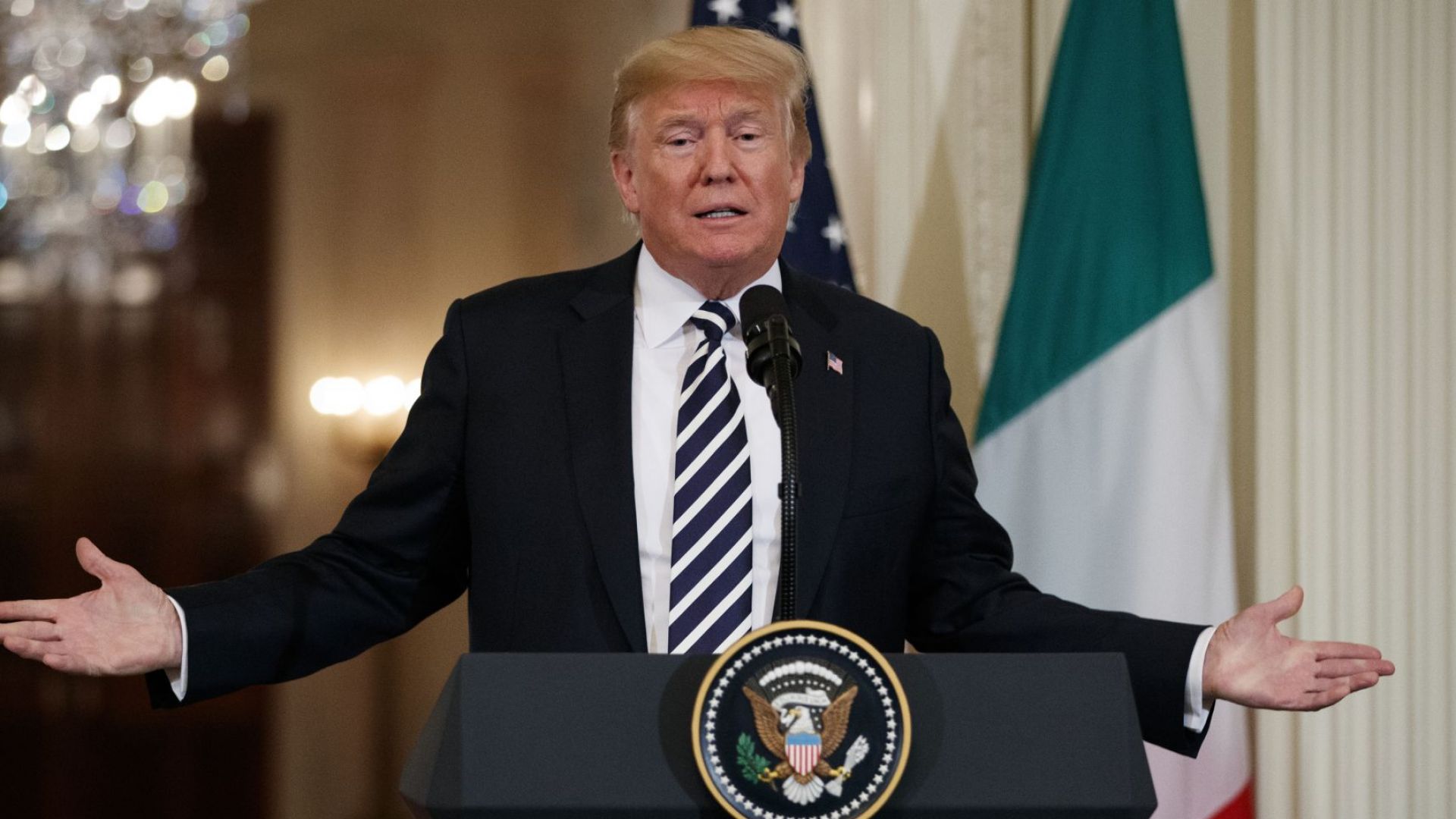 Американският президент Доналд Тръмп предприе една от най яростните си атаки