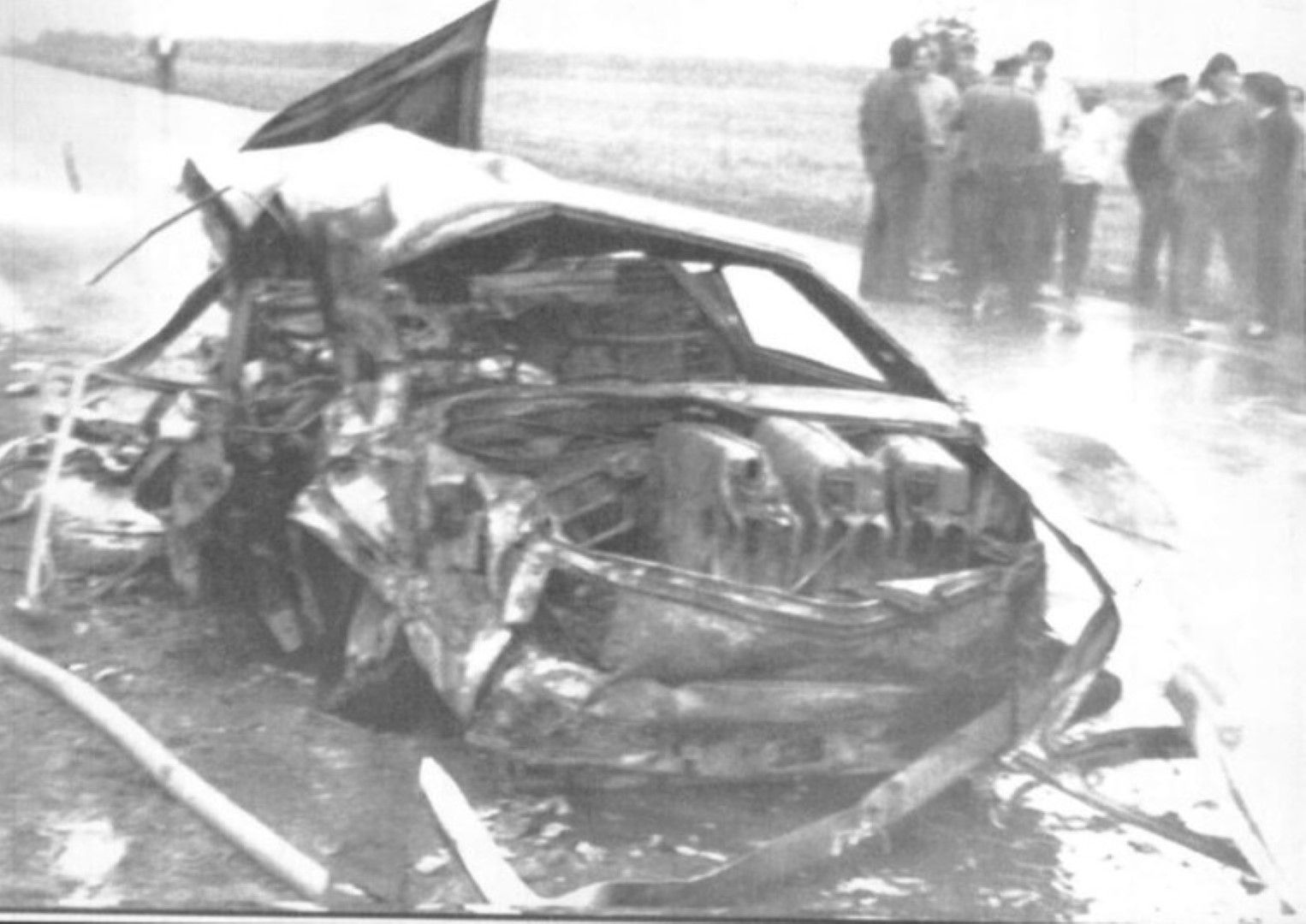 Ширея си отиде на 3 септември 1989 г. край полския град   Бабск в катастрофа, след като бе гледал мач на "Гурник"   (Забже) в ролята си на скаут на "Ювентус". Автомобилът му се   удря в камион, навлязъл в насрещната лента, а в багажника   има туба с гориво, която експлодира. В същото време в Италия   върви неделното предаване "Доменика Спортива", където се   следят мачовете от първенството и програмата е прекъсната   заради ужасната новина. Страната потъва в скръб заради   уважавания от всички Гаетано.