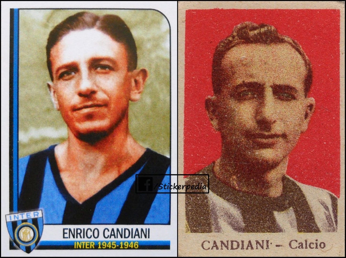 Енрико Кандиани играе по един сезон в трите гранда в следвоенните години (1945-1950 г.), а обикаля и още отбори в кариерата си.