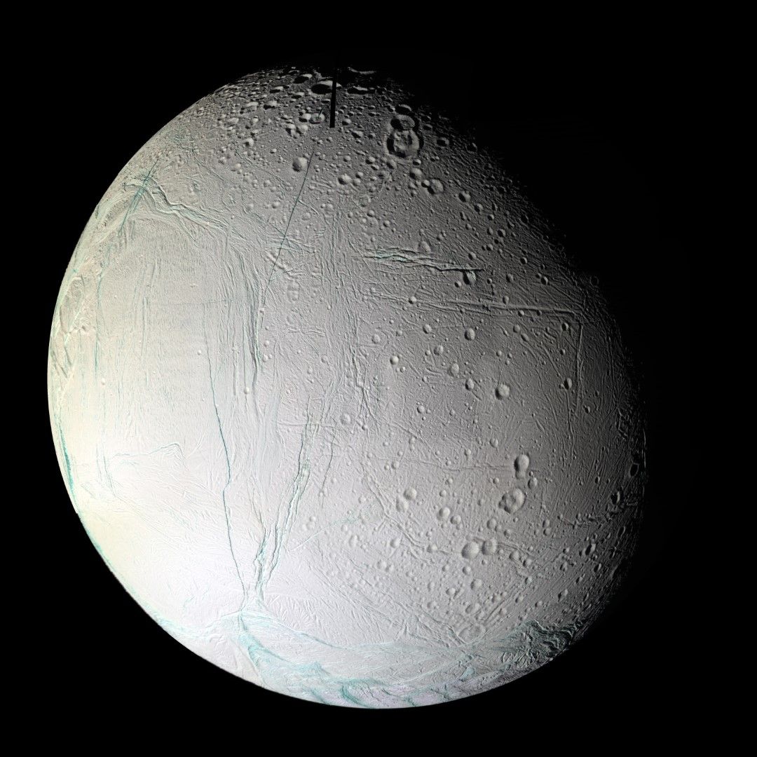 Сегашният Енцелад дава приблизителна представа за земния период "Снежна топка"